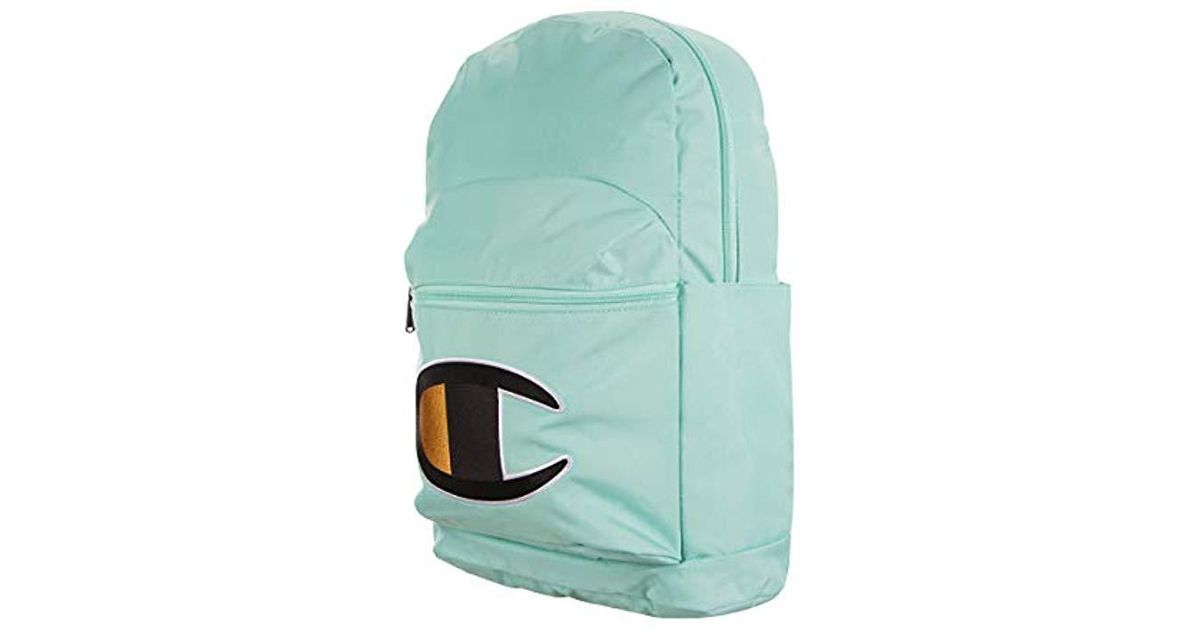 pastel green backpack