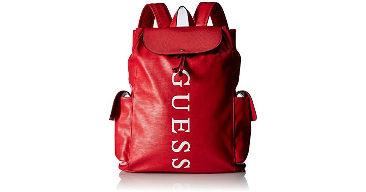 Guess 22 Xl Backpack Red for Men - Lyst