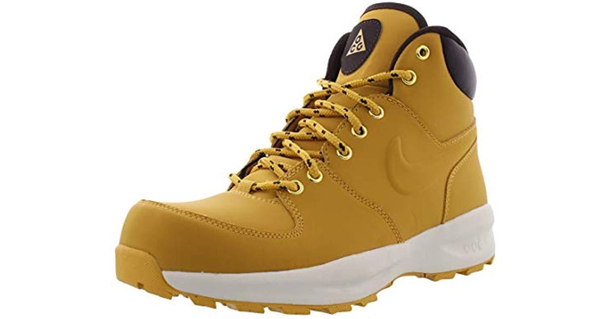nike men's manoa leather hiking boot