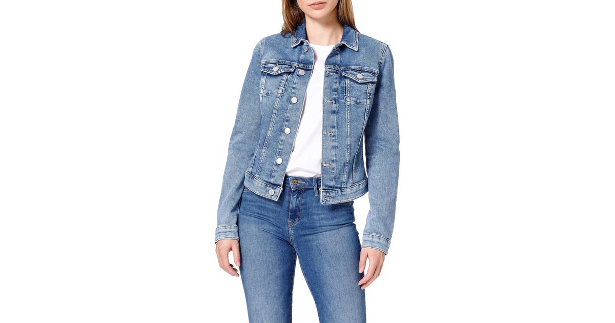Tommy Hilfiger VIVIANNE SLIM DENIM TRUCKER NLBS Jeansjacke in Blau - Main Image