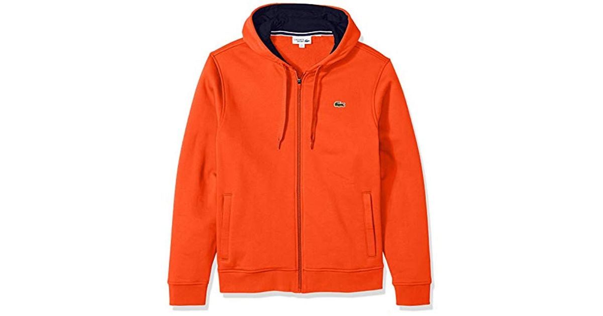 Lacoste sweatshirt orange Clearance