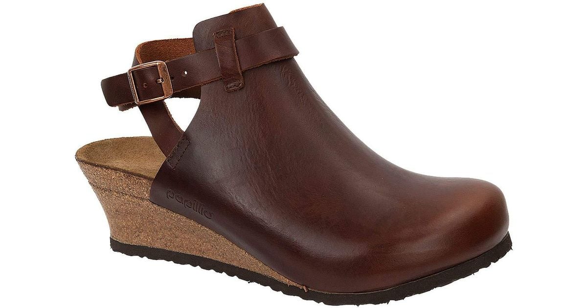 Birkenstock Esra Cognac Leather Clog 38 in Brown Lyst UK