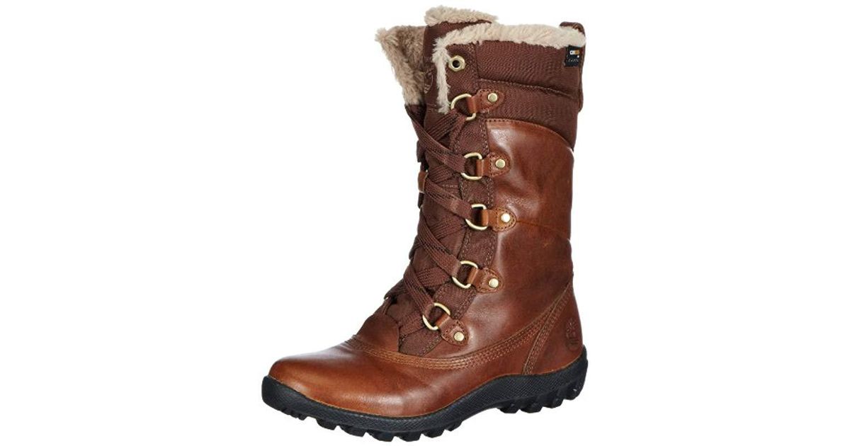Timberland Mount Hope Mid, Combat Boots in Brown | Lyst UK