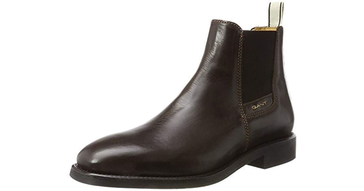 GANT James Chelsea Boots in Brown (Dark Brown) (Brown) for Men - Lyst