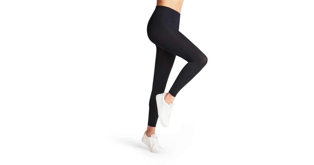 FALKE Dames Legging Seamless W Le ondoorzichtig eenkleurig 1 paar, Groen Military 7826, M 40-42