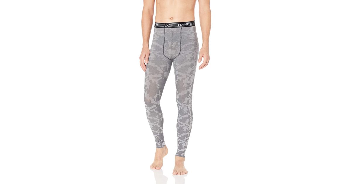 hanes camo thermal