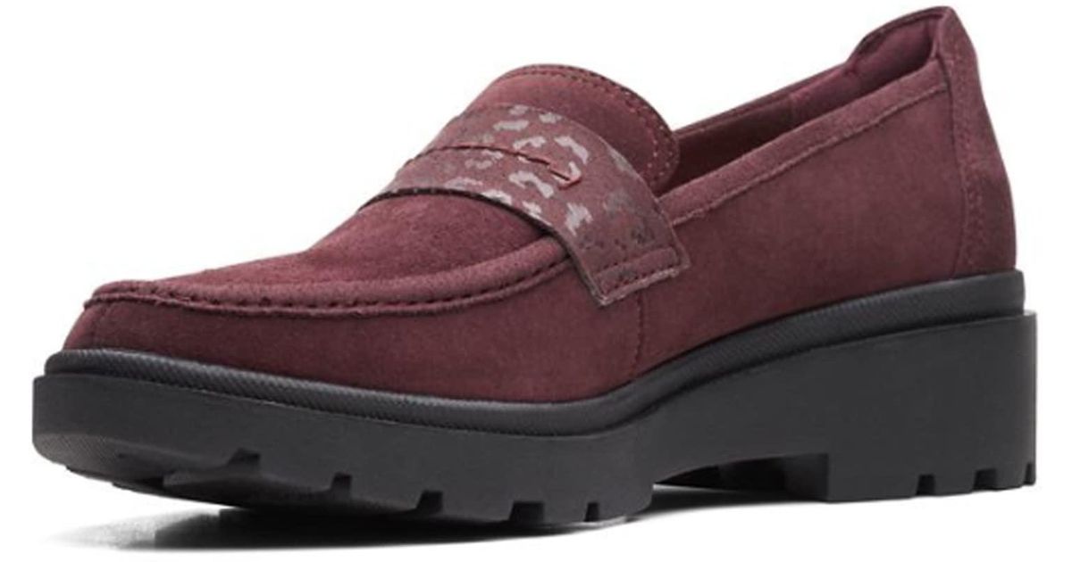 Clarks Suede Calla Ease Loafer Flat - Save 26% | Lyst UK