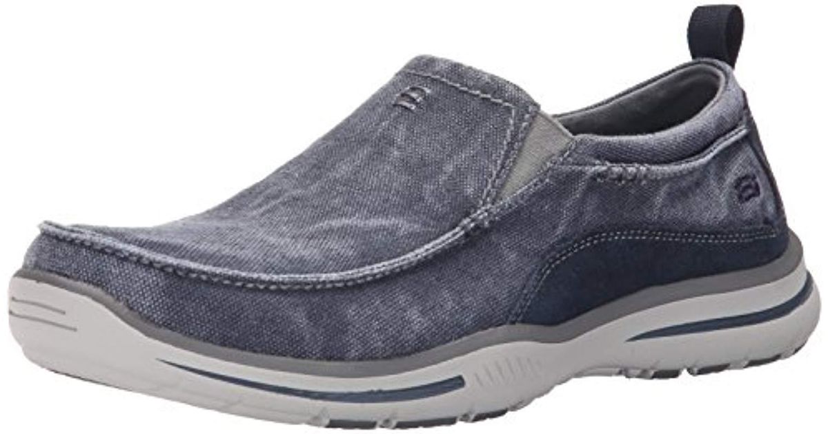 skechers drigo navy