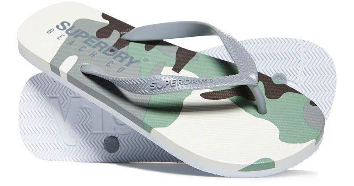 Superdry sleek flip flop shop