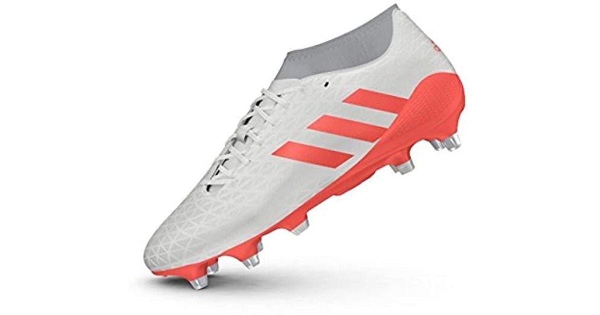 Adidas Adizero Malice Sg Mens Rugby Boots White 6 5 Rugby Boots