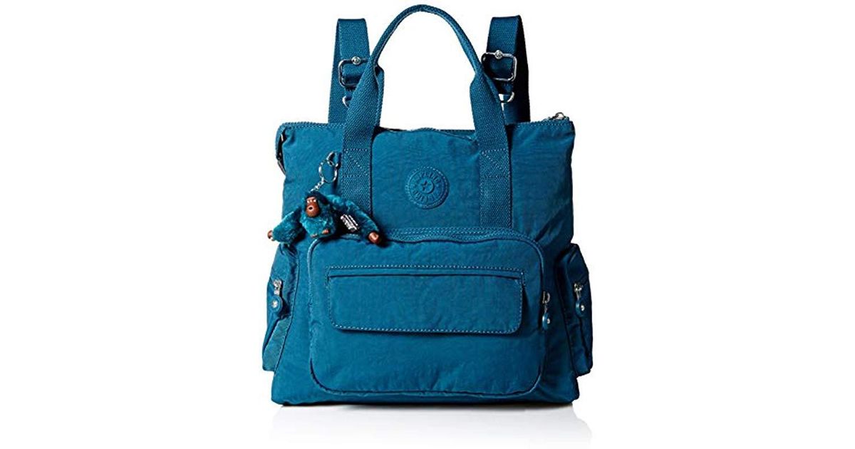 Kipling Alvy 2-in-1 Convertible Tote Bag Backpack, Wear 2 Ways, Zip Closure  in Blue | Lyst UK