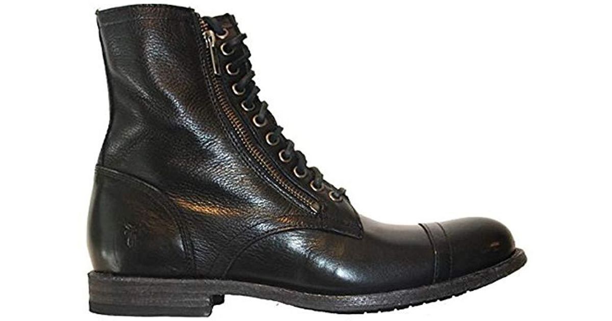frye tyler double zip mens