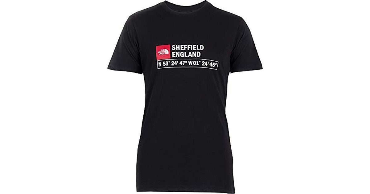 sheffield north face t shirt