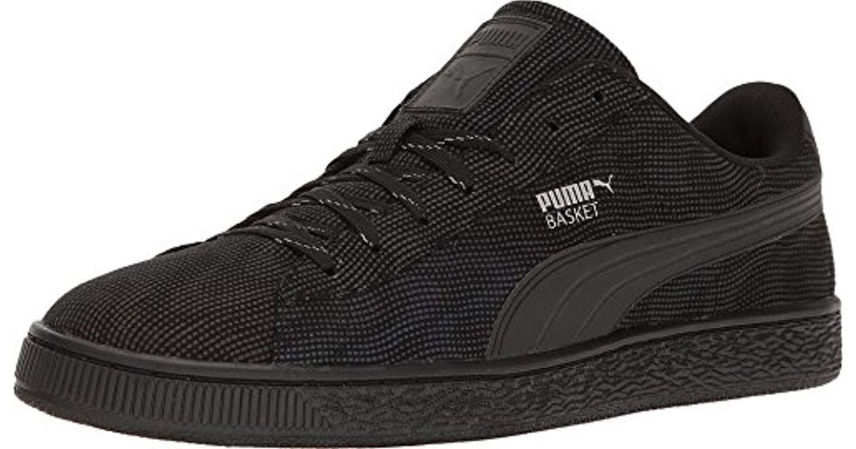 puma basket reflective