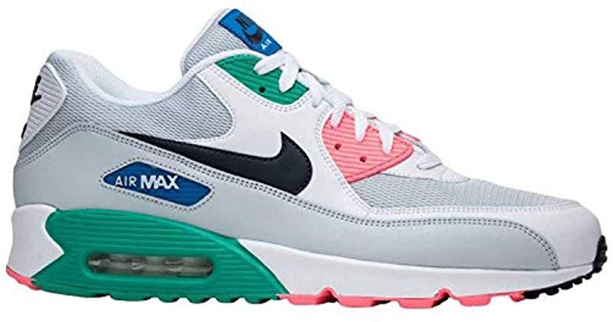 nike air max 90 essential white mesh