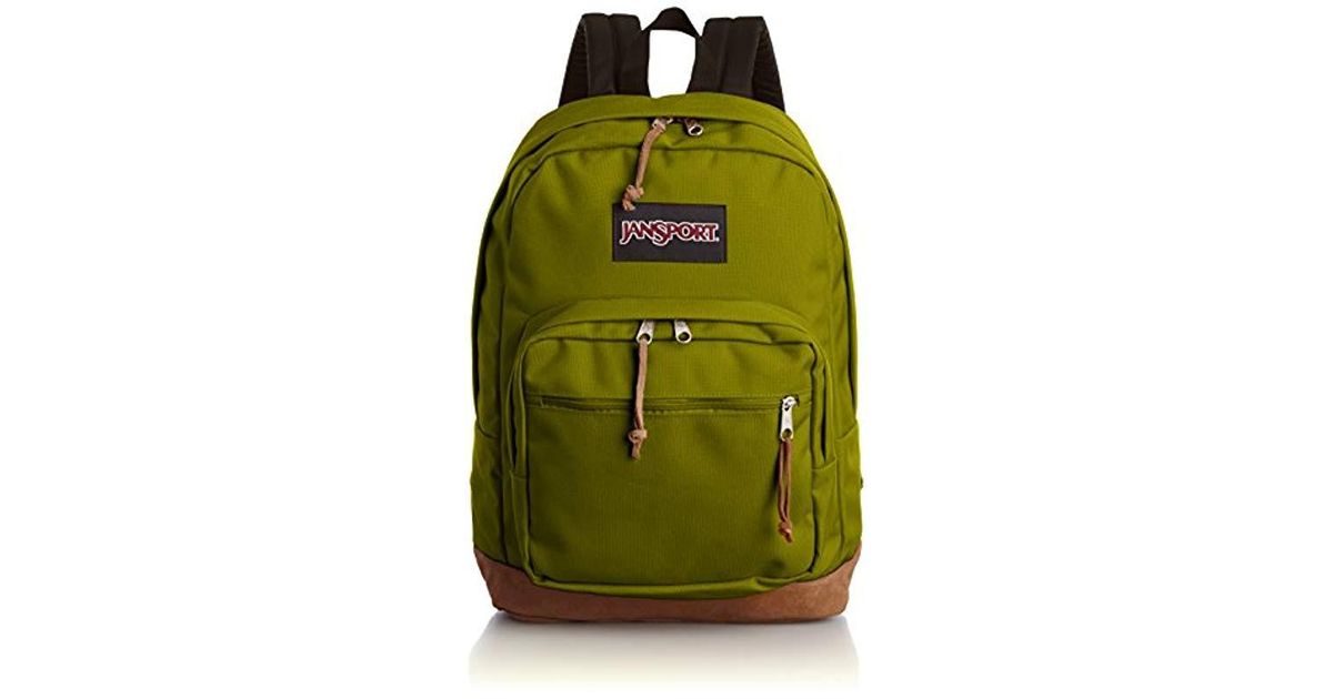 forest green jansport backpack
