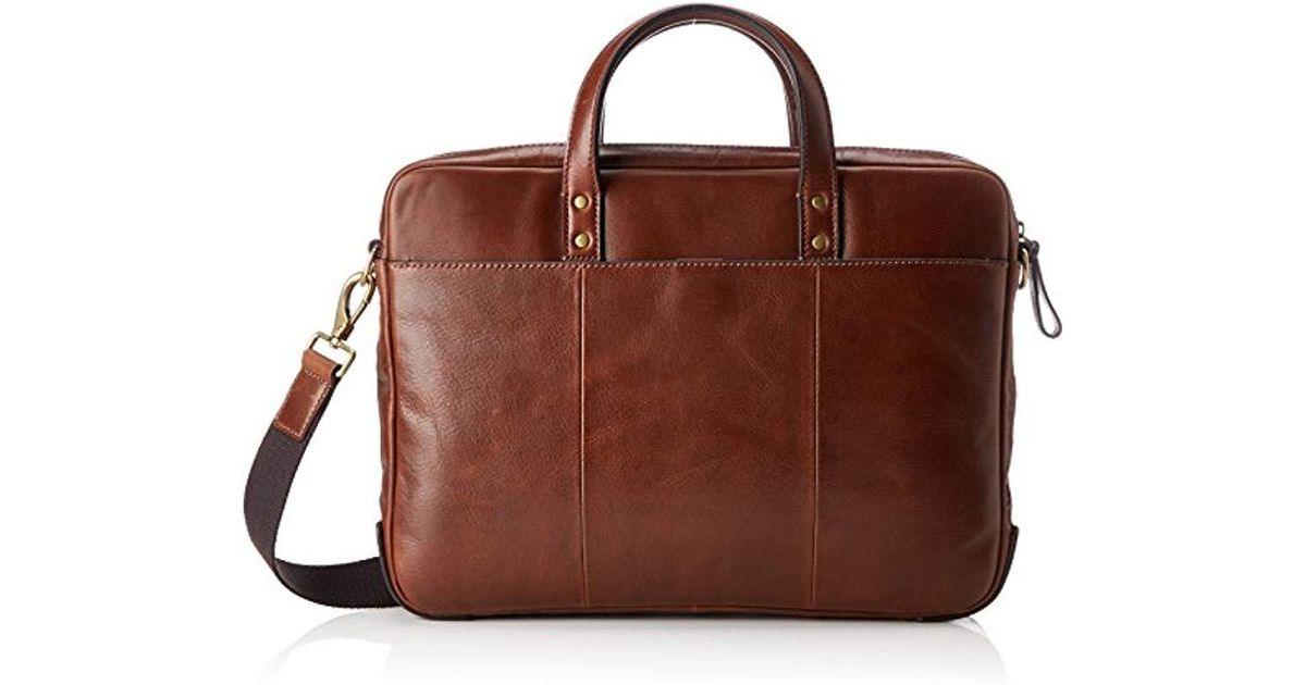 fossil defender briefcase