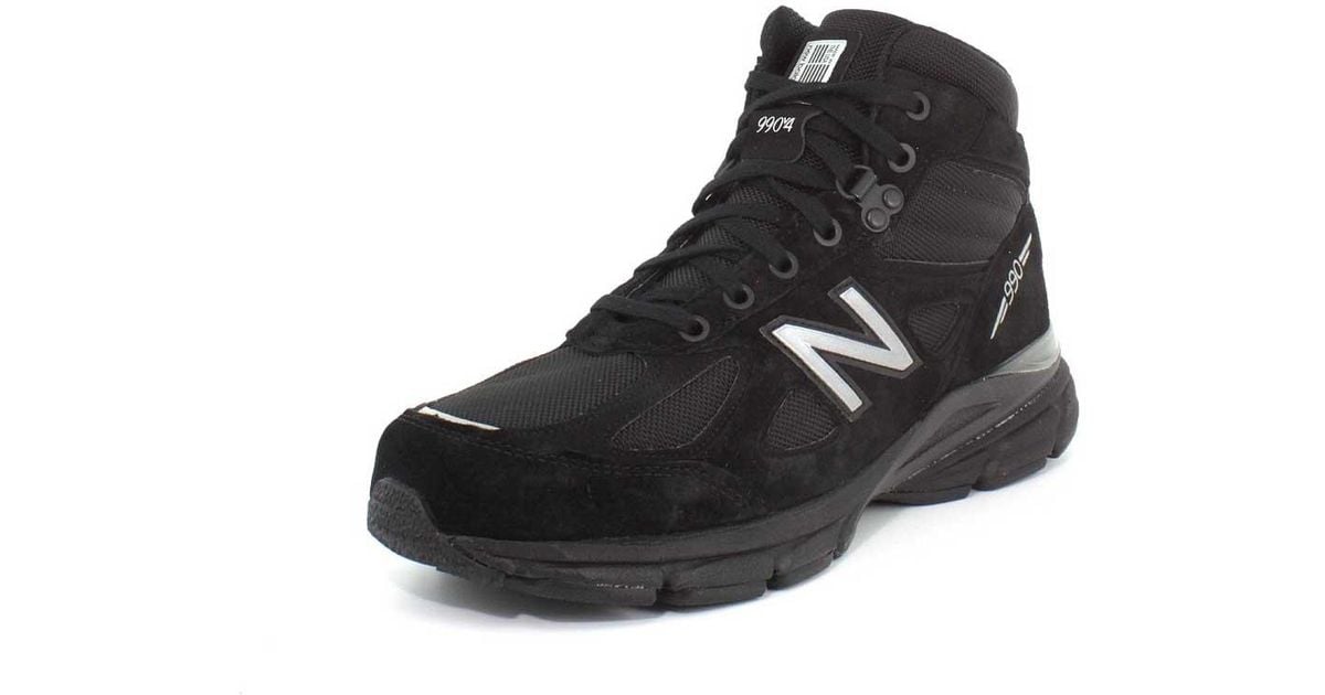New Balance Made In Usa 990v4 Mid in Black for Men Lyst