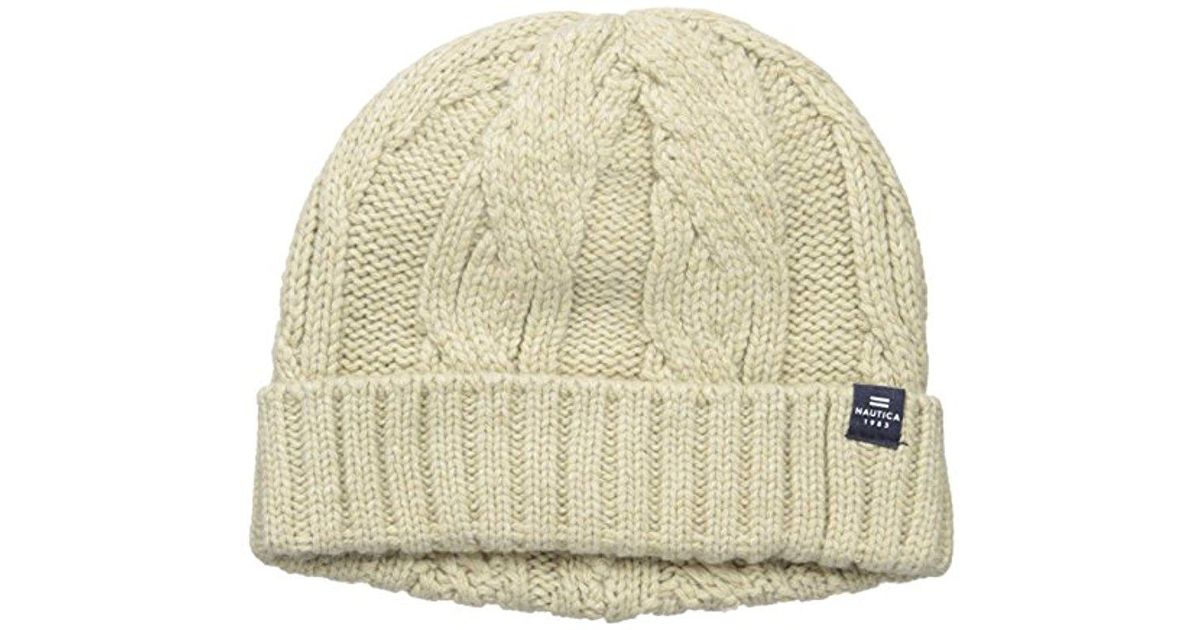 nautica knit hat