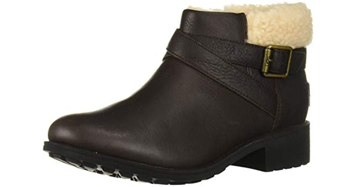 UGG Leather Benson Boot Ii Ankle in Black - Save 50% - Lyst