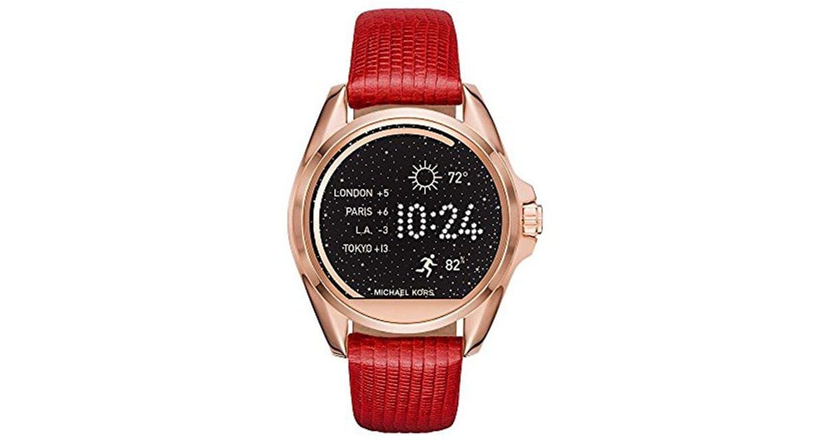 michael kors smartwatch straps
