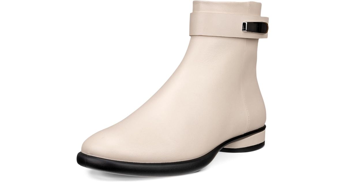 Ecco Sculpted Luxury Modern Ankle Boot in Natural Lyst UK