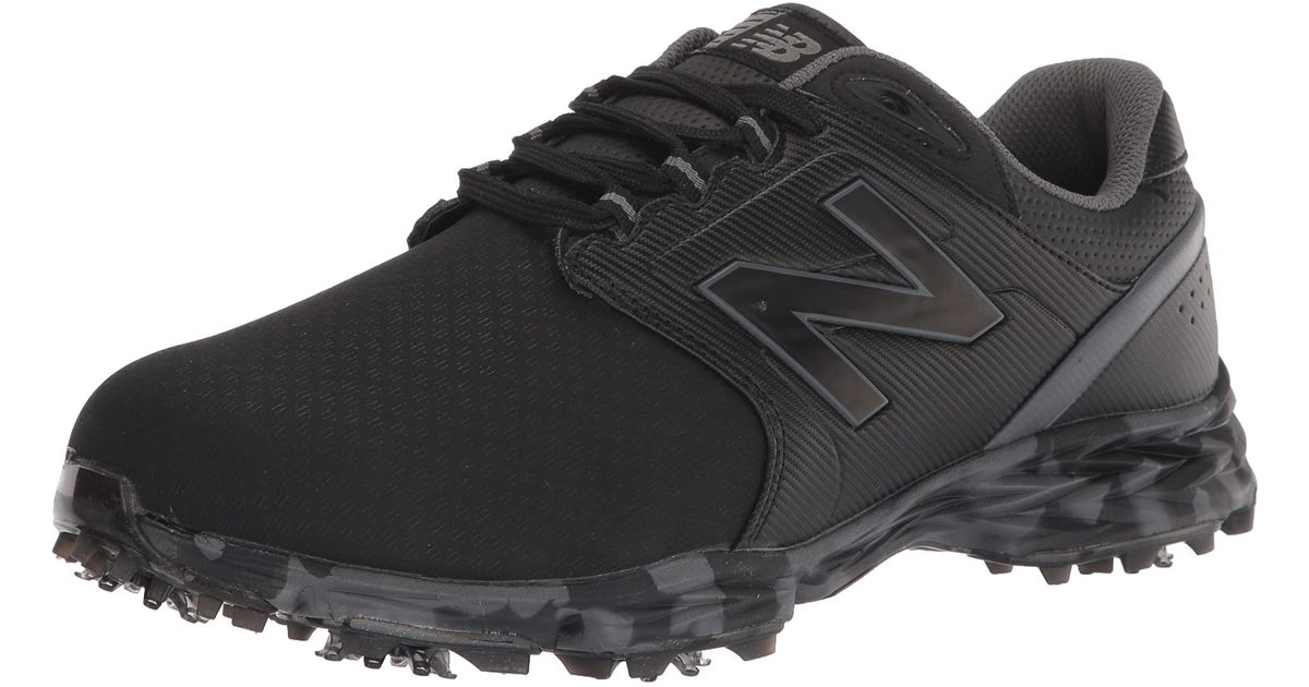 New Balance Leather Striker V3 Golf Shoe in Black for Men Lyst