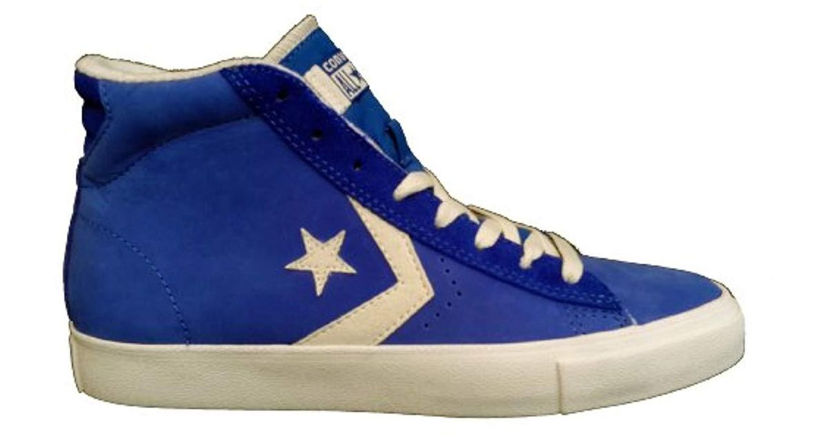 dazzling blue converse high tops