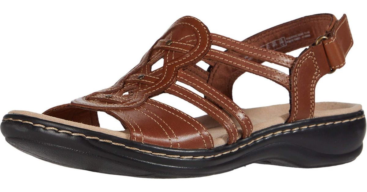 Clarks Leisa Janna Sandal in Black Lyst UK