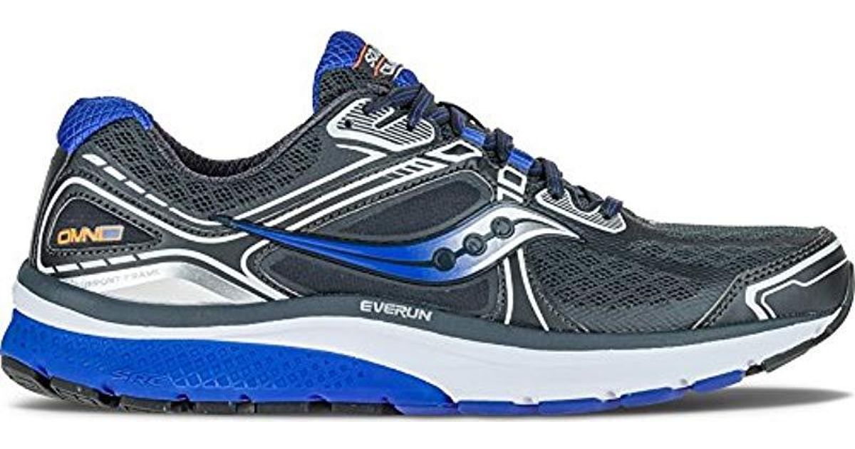 Saucony Omni 15 Running Shoe in Grey | Blue | Silver (Blue) - Lyst
