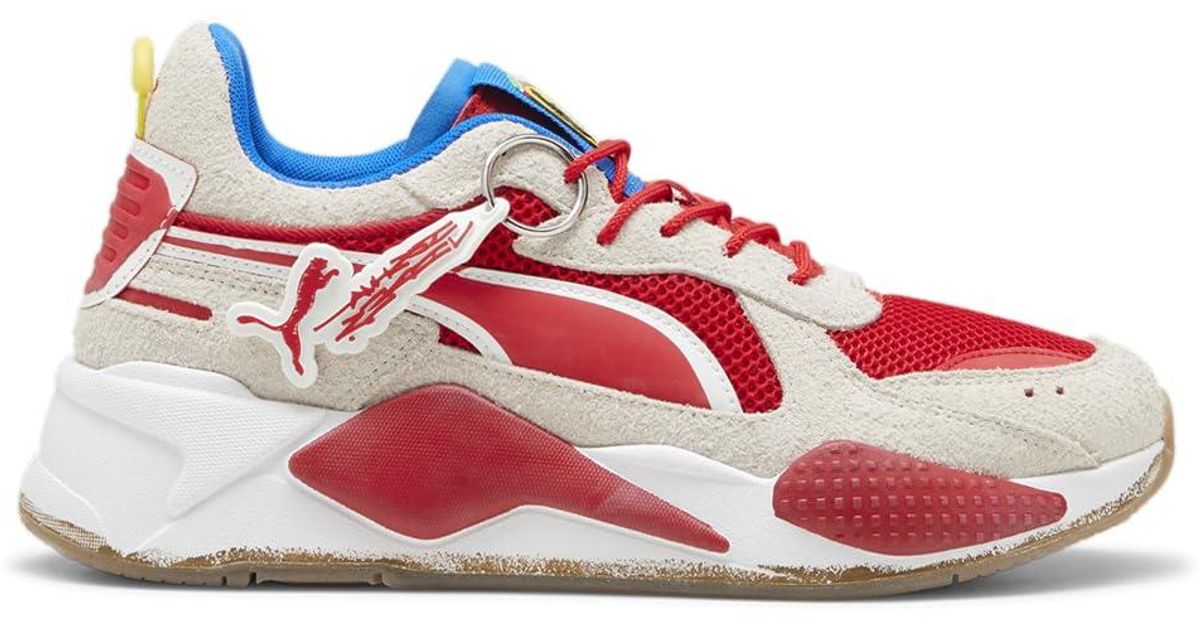 Puma red shoes casual hotsell