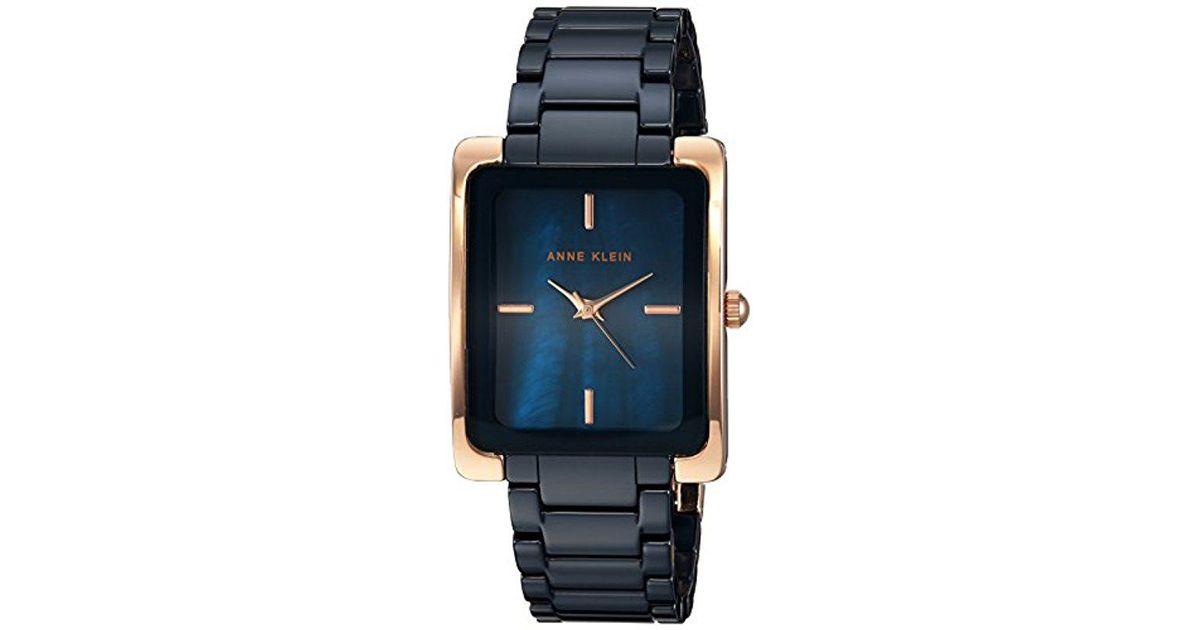 anne klein watches blue ceramic