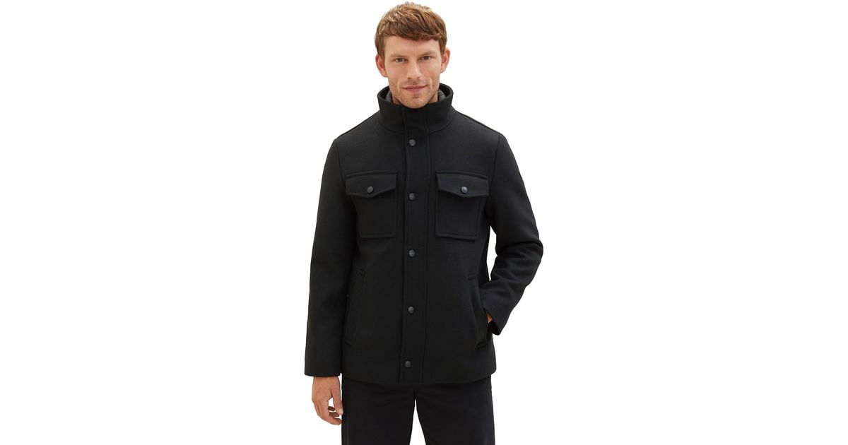 Tailor Herren Mantel In Wollmantel Fred Perry Jacke Tom Tailor