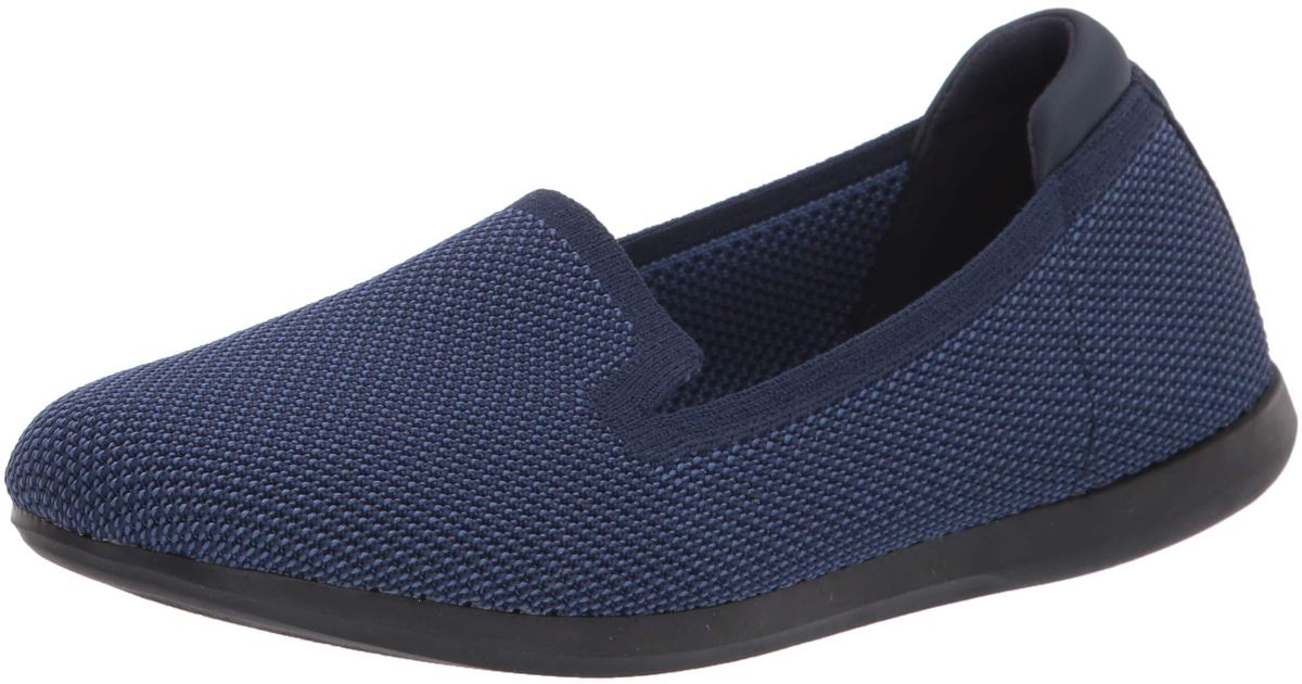Clarks Womens Carly Dream Loafer in Navy/Blue (Blue) Save 19 Lyst