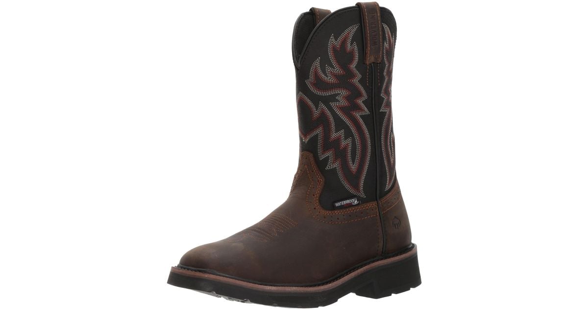 wolverine rancher steel toe boots
