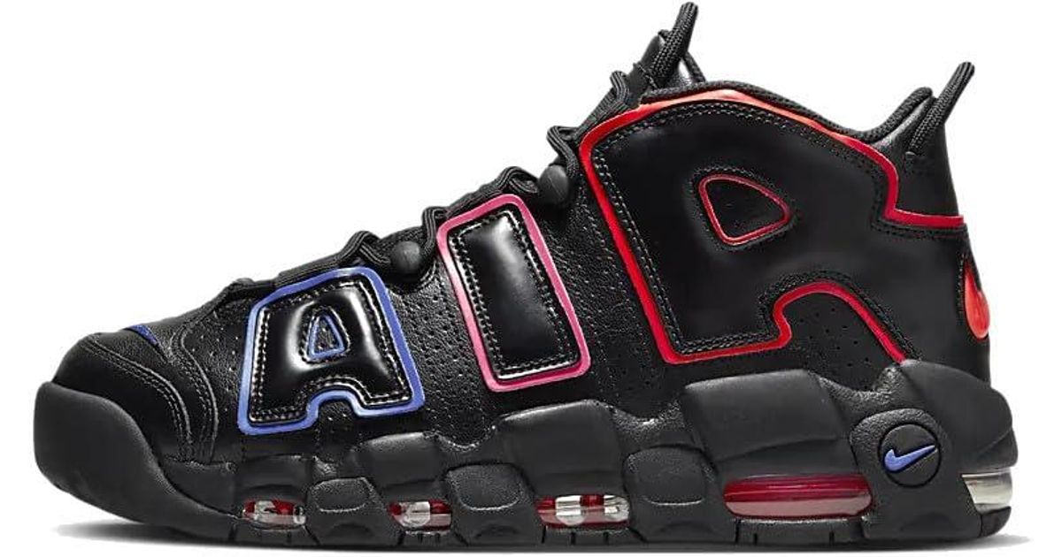 Nike Air More Uptempo 96 S Basketball Trainers Fd0729 Sneakers Shoes in Black for Men Lyst UK