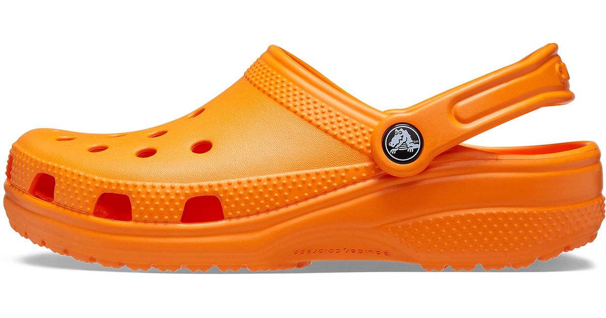 Orange hot sale crocs amazon