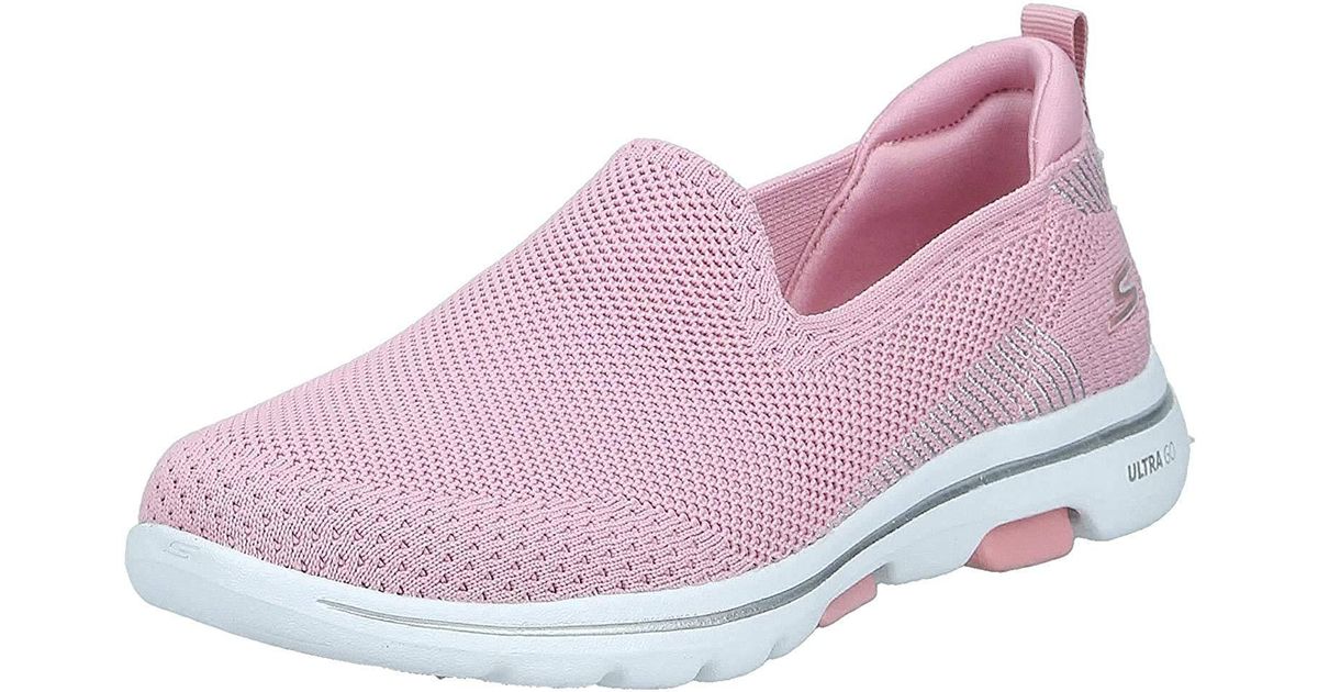 Skechers Womens Walking Sneaker in Light Pink (Pink) Lyst