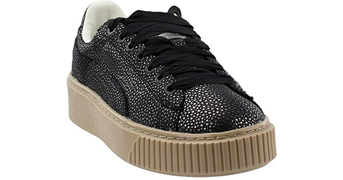 puma basket platform lux