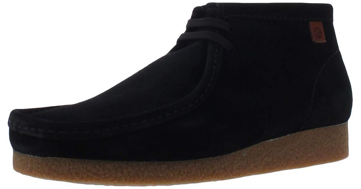 clarks navy ankle boots