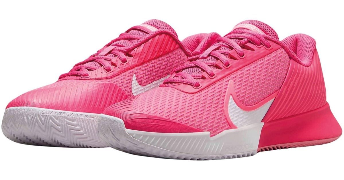 Nike Court Air Zoom Vapor Pro 2 Clay Tennis Shoes in Pink Lyst UK