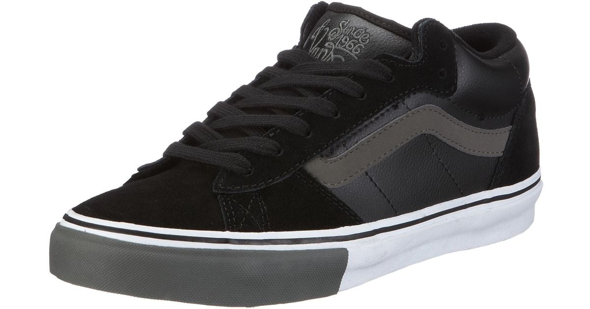 Vans La Cripta Dos Mid in Black for Men Lyst UK