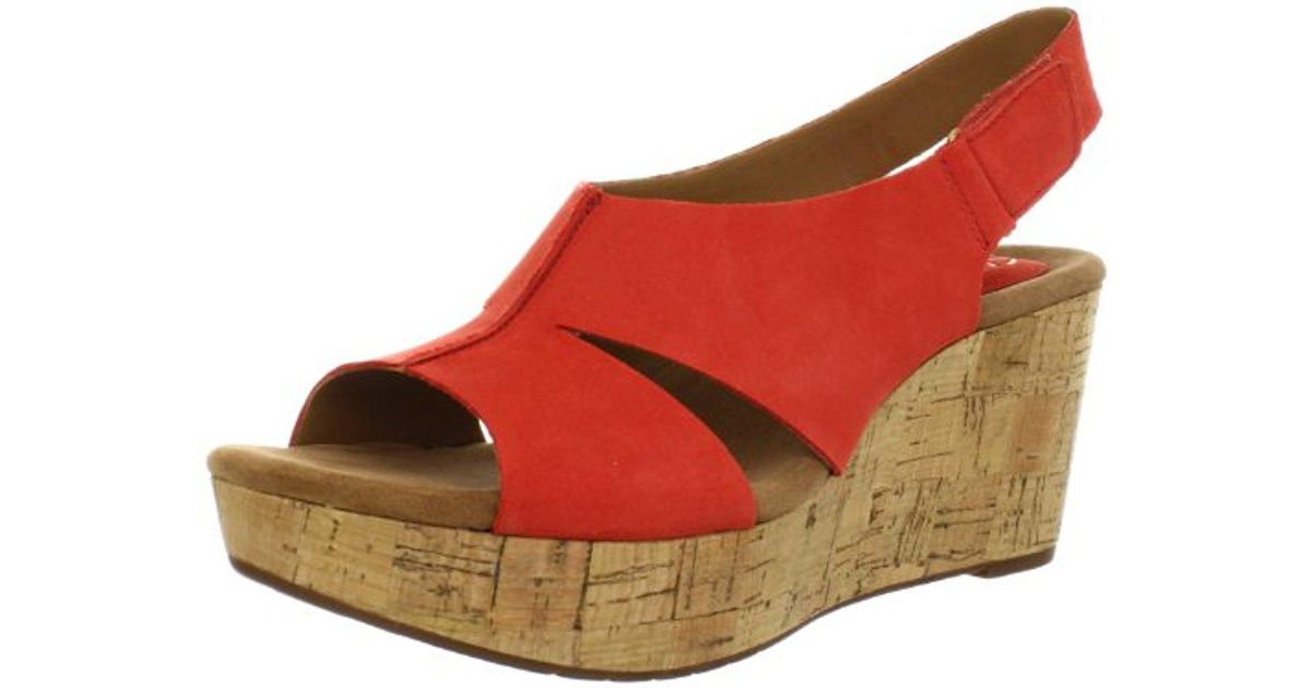 clarks lizzie wedges