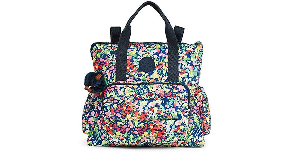 kipling alvy black convertible handbag