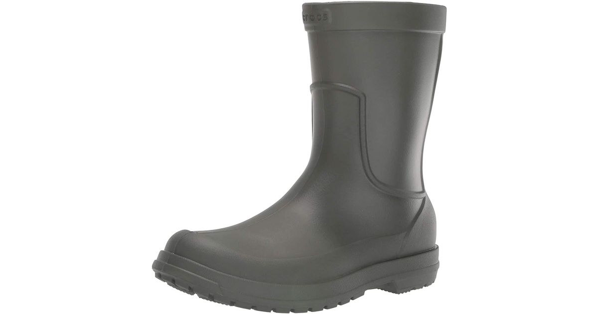 Crocs™ Allcast Waterproof Rain Boot for Men | Lyst
