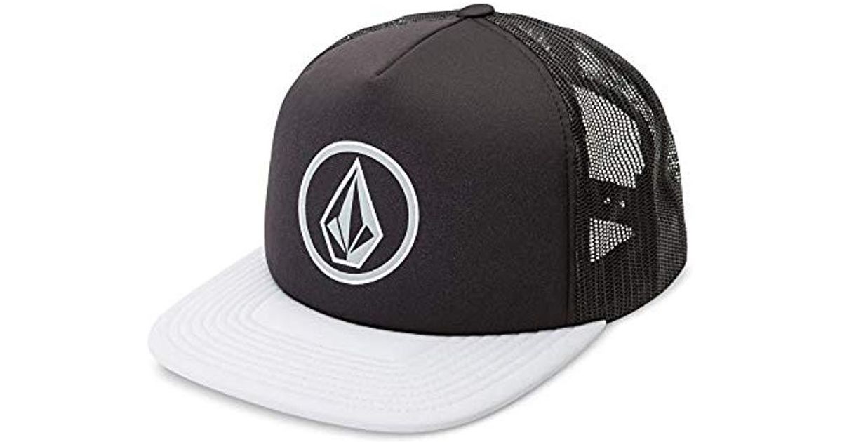 New Volcom V Twin Cheese Trucker Snapback Cap Hat