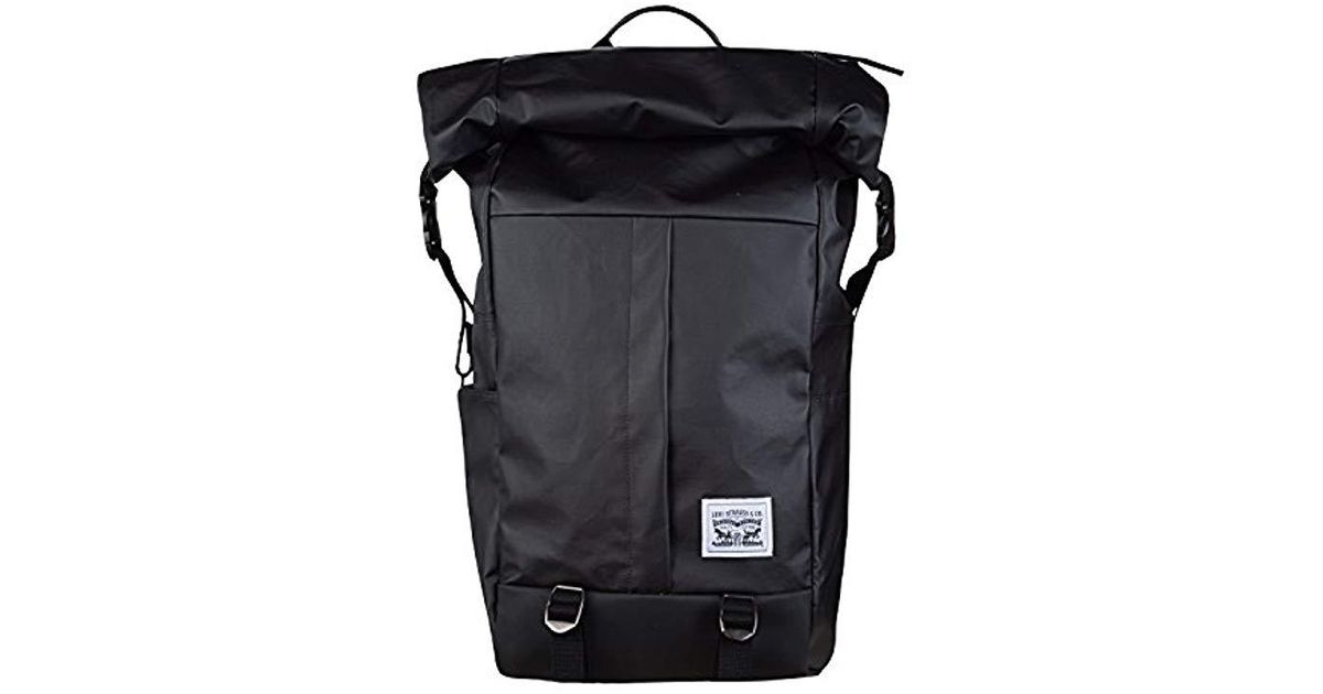Levi's men's roll top backpack new arrivals