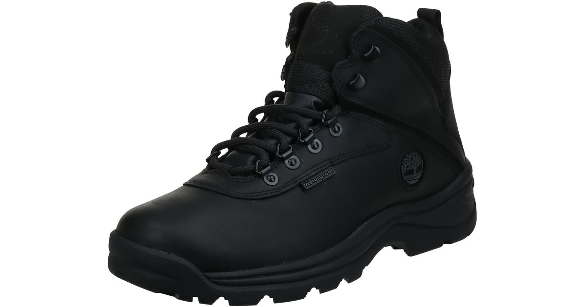 Timberland White Ledge Mid Waterdichte Wandelschoenen Voor in het Zwart Lyst NL