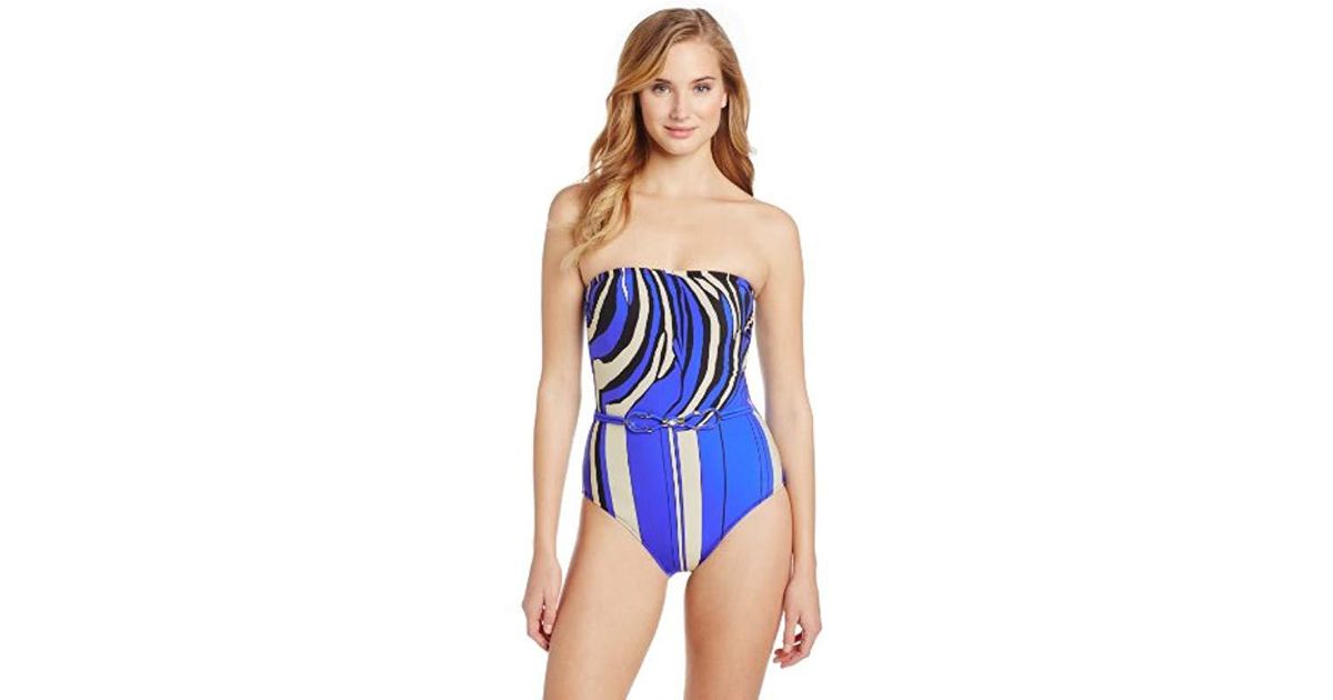 Gottex Womens Sweetheart Bandeau One Piece Swimsuit