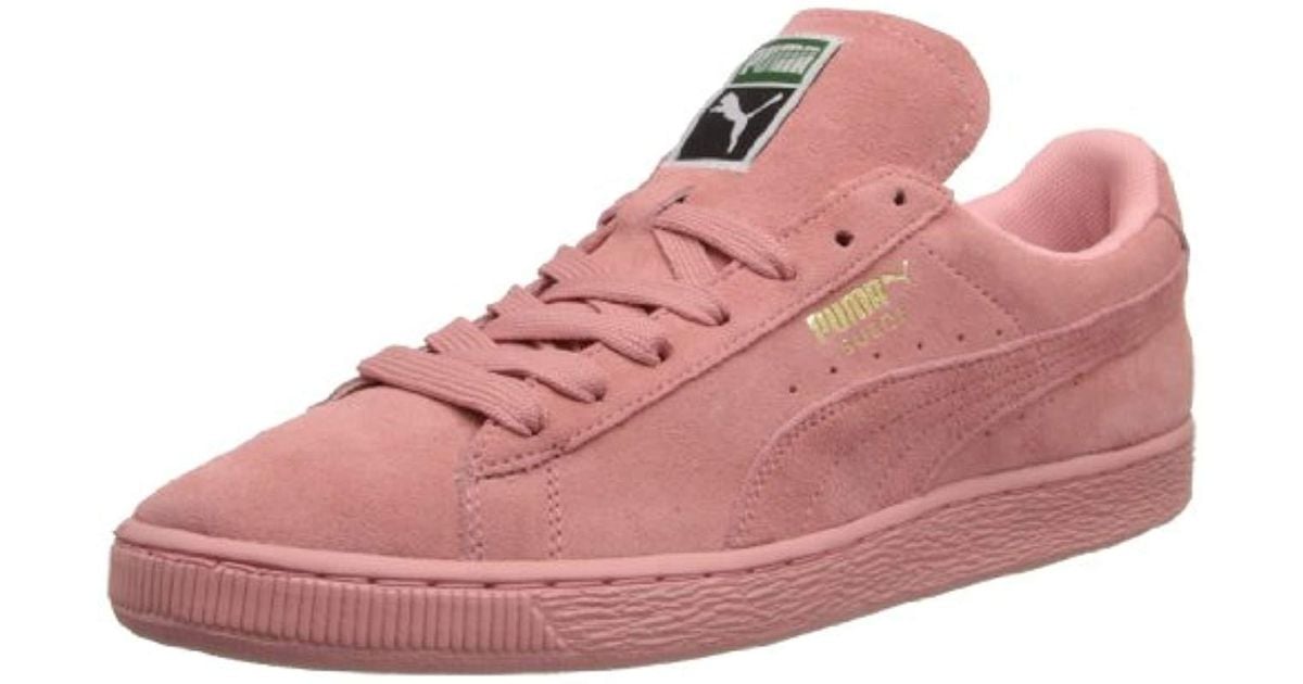 puma suede pastel pink